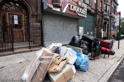 Trash Piles Up As New York Sanitation Budget Cut By 106m Daily Mail