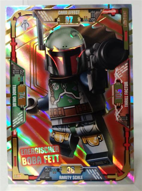 If you have any from my wishlist below and would like to trade with me, please email to i've finally managed to sort through my star collection cards and i made a post on my page! Lego Star Wars Trading Card Collection LE17 Boba Fett ...