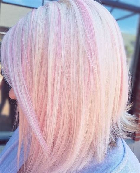 10 Hairstyles With Pink Streaks Fashion Style