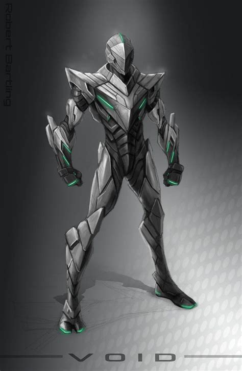 Void Ii By Robertdamnation Armor Concept Robot Concept Art