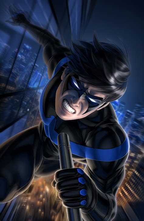 Nightwing 60 By Warrenlouw On Deviantart