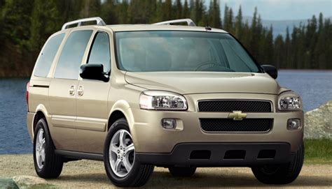 Did The Chevrolet Uplander And Buick Terraza Pontiac Montana Sv6 And