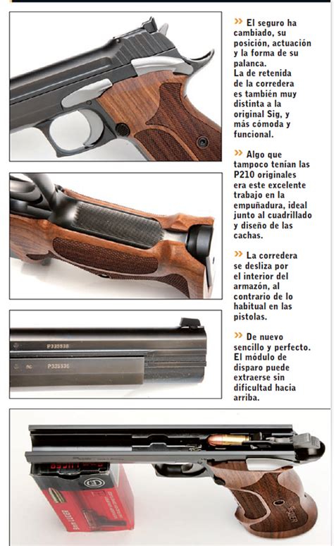 Revista Armas Internacional Pistola Sig Sauer P210 Súper Target
