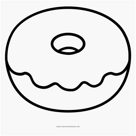 Donut Coloring Pages Picture - Whitesbelfast