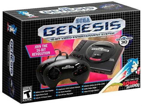 Sega Genesis Mini Console Comes Complete With 40 Preloaded Classics
