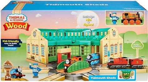Wood Tidmouth Sheds From Mattelfisher Price And Totally Thomas Inc