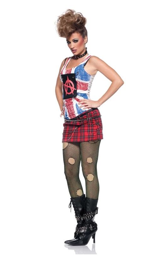 Misfit Punk Rocker Costume 80s Costumes On Amazon Popsugar Smart