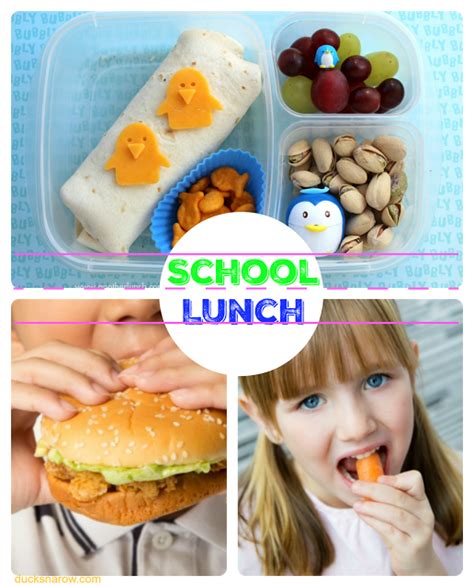 School Lunch - Making Lunches Little Kids Will Love | Making lunch, Kid friendly meals, Lunch