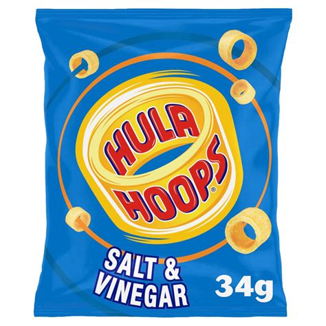 Hula Hoops Salt And Vinegar Crisps 34g Bb Foodservice