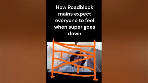 Roadblock Mainsroblox Games Memes Roadblock Youtube