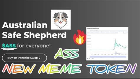 Ass Coin Australian Safe Shepard New Meme Token All About Ass How To Buy Ass Token New