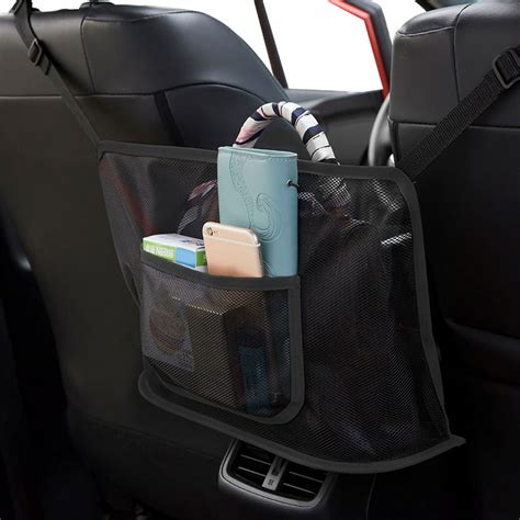 Car Net Pocket Handbag Holder Between Car Seat Storage Car Seat Storage Mesh Organizer Net