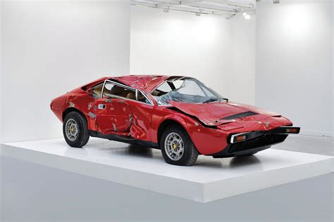 Rozbite Ferrari Dino 308 Gt4 Dziełem Sztuki Wartym Ponad 180 000 Euro