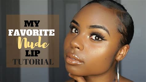 my favorite poppin nude lip tutorial youtube my xxx hot girl