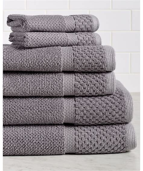 Diplomat 6 Piece 100 Cotton Bath Towel Set