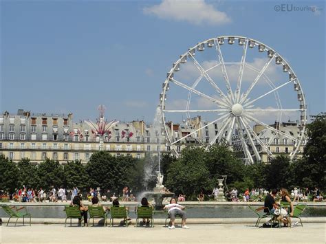 Map Of Attractions And Photos Inside Tuileries Gardens In Paris Page 1