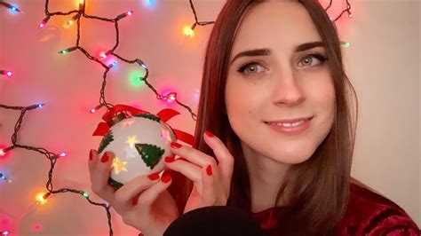 asmr holiday triggers ️ tapping crinkles youtube