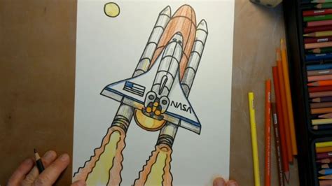 How To Draw A Space Shuttle Officercontract1