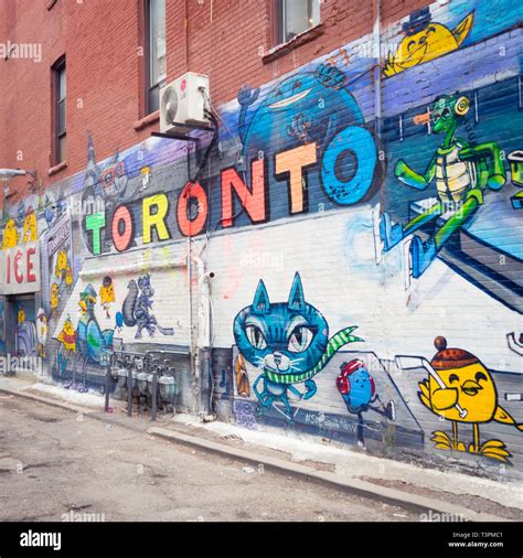 Brilliant Urban Art And Murals On Graffiti Alley Rush Lane In The