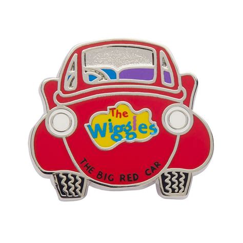 Big Red Car Pin Wiggles 2021 Kayes Aces