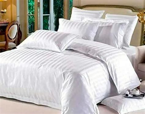 Poly Cotton King White Hotel Bed Sheet Size 6090 At Rs 165piece In