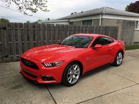 6th Gen Red 2015 Ford Mustang Gt Automatic Low Miles Sold