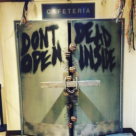 Land of the not land of the home of the not home of free stay at home brave the afraid. The Walking Dead on Instagram: "Don't open. Dead inside. # ...