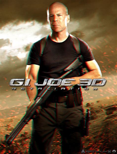 G I Joe Retaliation Stereoscopic 3d Posters Roadblock Colton