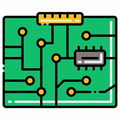 Board Circuit Motherboard Icon Download On Iconfinder