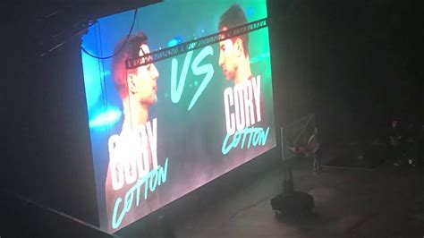 Dude Perfect Tour Indianapolis Coby Vs Cory Youtube