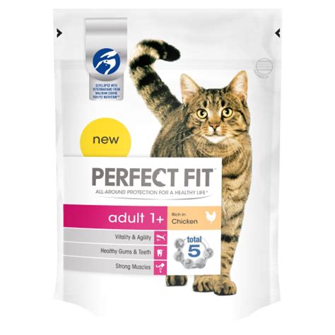 Give your cat food designed for her. Perfect Fit Chicken Adult Cat Food From £3.50 | Waitrose Pet