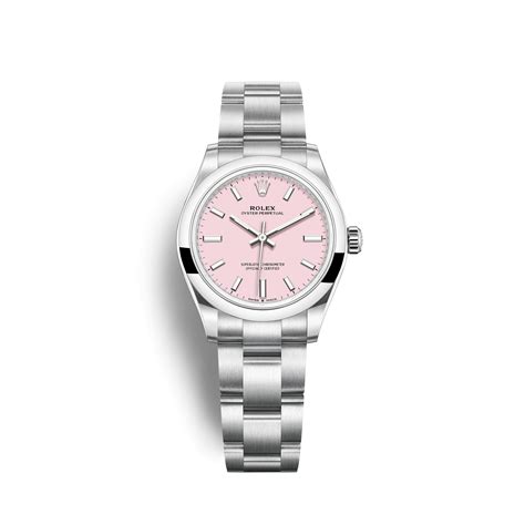 Rolex 277200 0009 Oyster Perpetual 31 Stainless Steel Pink Watchbase