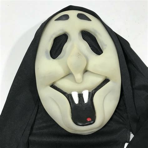 Vintage Ghost Face Scream Mask Rare Halloween Horror Movie Etsy
