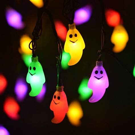 Maybe you would like to learn more about one of these? Ghost Solar String Lights Outdoor Halloween Decorations ...