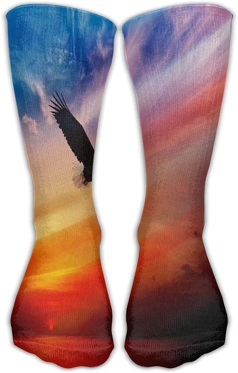 hxxuan thigh high socks american eagle in sky knee high socks 30cm stockings