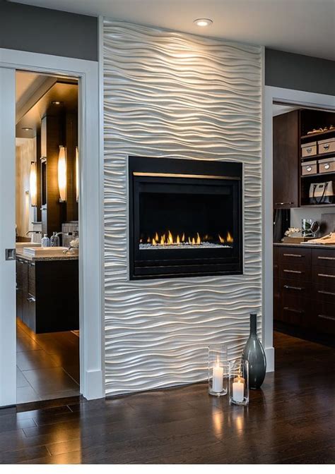 10 Modern Fireplace Wall Ideas
