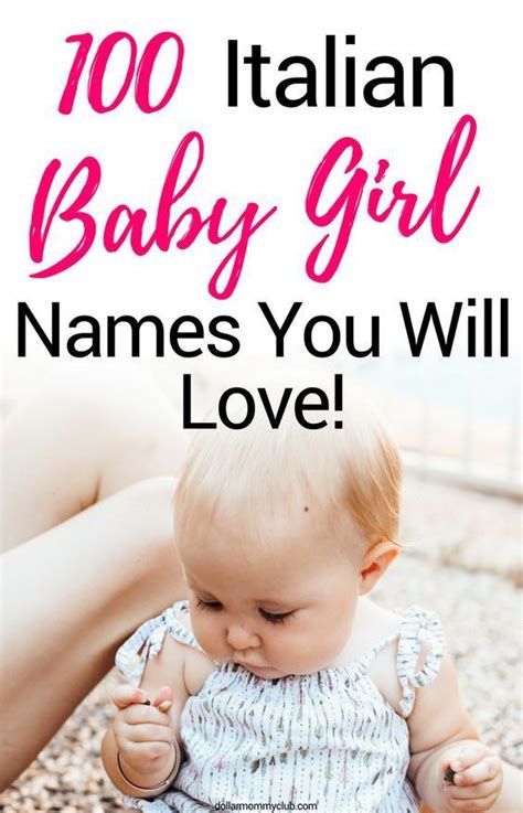 Unique Italian Girl Names