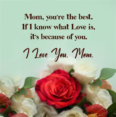 80 Messages For Mother Love You Mom Quotes Wishesmsg 2023