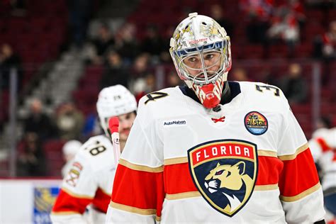 Panthers Goalie Alex Lyon Expected To Start Probably Two Of Floridas