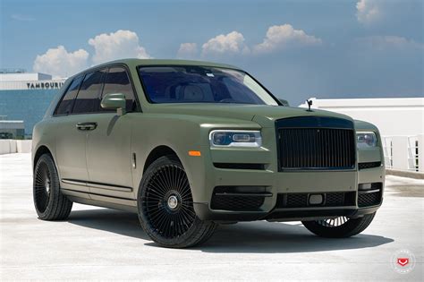 Military Themed Rolls Royce Cullinan Ready To Deploy British Luxury