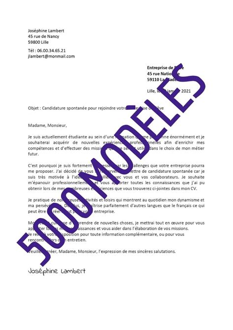 Lettre De Motivation Chauffeur Modèle And Exemple