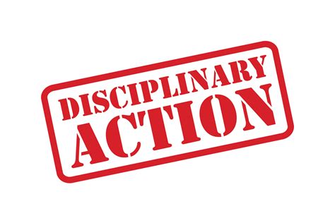 Disciplinary Action Sign Dc Employment Solicitors
