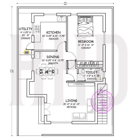 Small Modern House Design Drawing Lucas Mafaldo