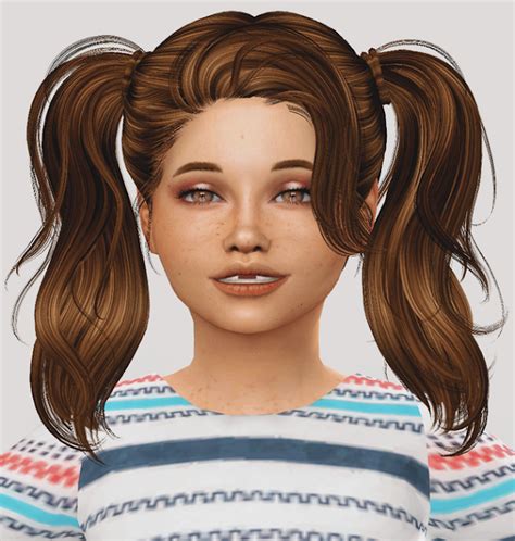 The Sims 4 Kid Hair Simsdom
