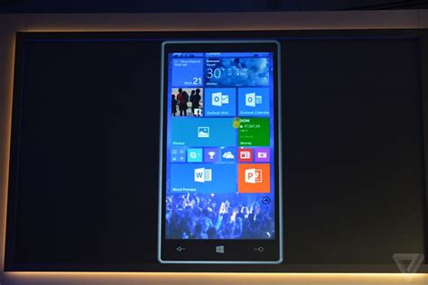 Windows 10 Makes Its Phone Debut The Verge