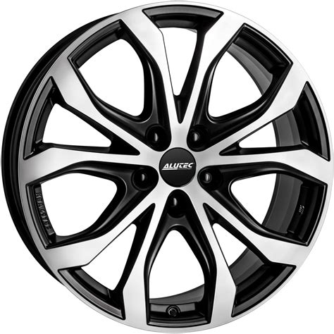 8x18 Alutec W10 Racing Black Polished Alloy Wheels Alloy Wheels And