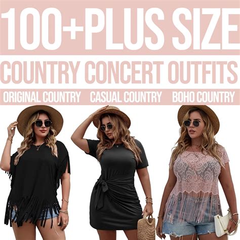 100plus Size Country Concert Outfits How To Dress Festival Attitude
