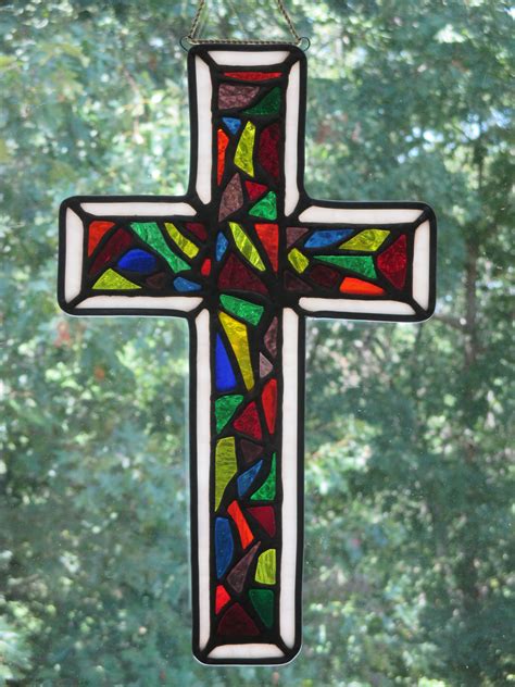 Majestic Mosaic Cross Powerful Handmade With Love Mosaic Crosses