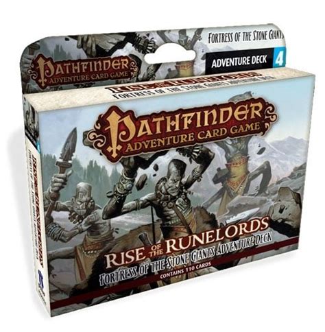 Check spelling or type a new query. Pathfinder Adventure Card Game: Rise of the Runelords - Fortress of the Stone Giants Adventure ...