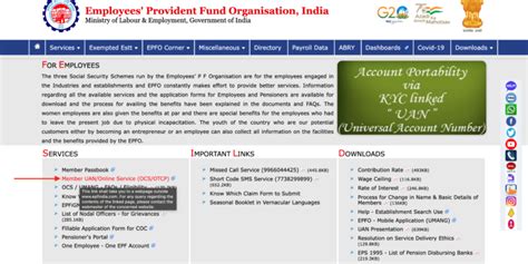 Uan Activation How To Activate Uan Number Of Your Epf Account On Epfo